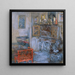 Innenraum - Alois Hnisch — gerahmtes Bild an der Wand