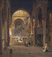 Innenansicht der Palastkapelle in Palermo, Italien - Martinus Rrbye — Ansicht des Kunstwerks