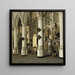 Innenansicht der Nieuwe Kerk in Delft - Hendrick Cornelisz van Vliet — gerahmtes Bild an der Wand