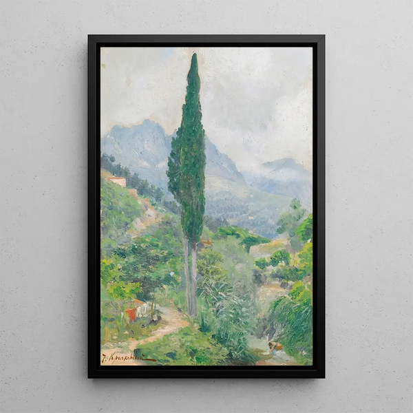 Iosif Evstafevich Krachkovsky - Crimean Landscape.webp