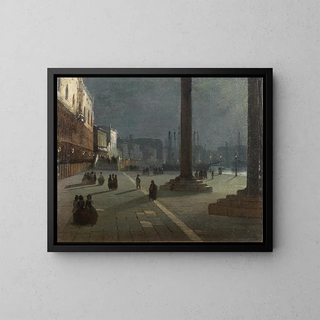Ippolito Caffi - Venezia Molo di San Marco.webp