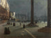 Venise, vue du Molo di San Marco avec la Riva degli Schiavoni au clair de lune - Ippolito Caffi Gemälde — Ansicht des Kunstwerks