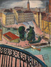 Karl Johans Torg Stockholm - Isaac Grünewald — Ansicht des Kunstwerks