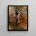 Amazone an Rotten Row Hyde Park London - Isaac Israëls — gerahmtes Bild an der Wand