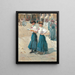 Midinettes auf dem Place Vendôme Paris - Isaac Israëls — gerahmtes Bild an der Wand