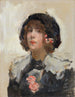 Portrait einer Frau - Isaac Israëls — Ansicht des Kunstwerks