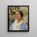 Portrait einer jungen Frau - Isaac Israëls — gerahmtes Bild an der Wand