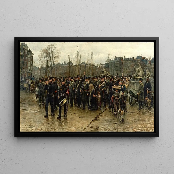 Isaac Israls - Transport of colonial soldiers.webp