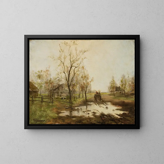Isaac Levitan - Springtime in the countryside.webp