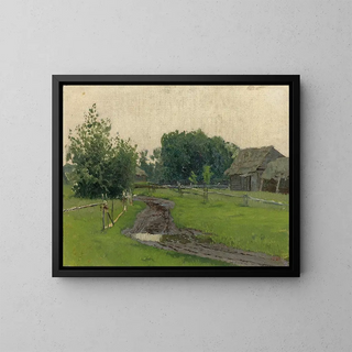 Isaac Levitan - Village road.webp