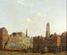 Pont de l'Hôtel de Ville d'Utrecht avec ses environs - Isaac Ouwater — Ansicht des Kunstwerks