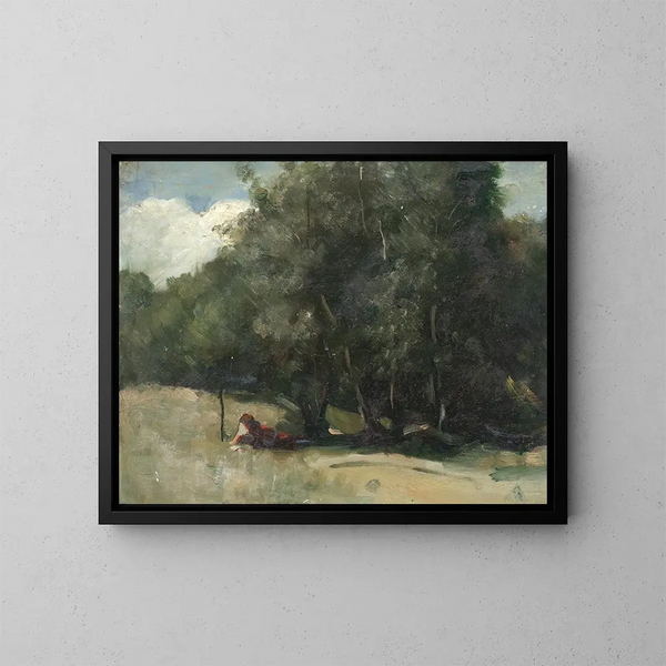 Parc de Londres - Isaac Rosenberg — gerahmtes Bild an der Wand