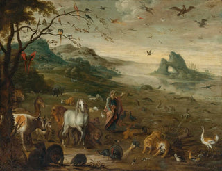 Isaac Van Oosten - God Creating The Animals Of The World.webp
