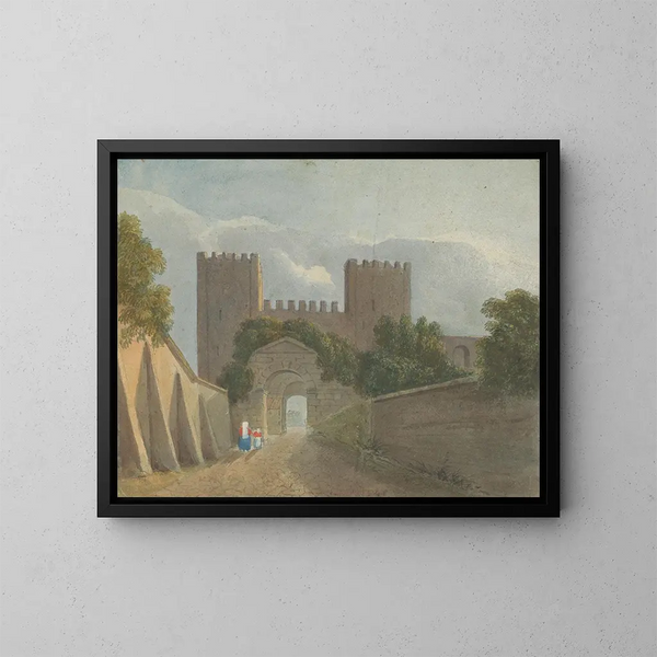 Arc de Drusus - Isaac Weld — gerahmtes Bild an der Wand