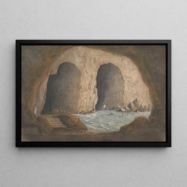 Isaac Weld - View of the Caves of Syrini SorrentoBay of Naples.webp
