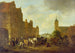 Eine Marktplatz - Isaac van Ostade — Ansicht des Kunstwerks