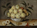 Chinesisches Porzellan mit Pfirsichen in einer Schüssel - Isaak Soreau — Ansicht des Kunstwerks
