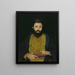Portrait eines sefardischen Juden - Isidor Kaufmann — gerahmtes Bild an der Wand