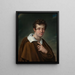 Portrait eines jungen Schauspielers - Isidore Pan Du Pavillon — gerahmtes Bild an der Wand