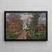 Kapelle in der Campine - Isidore Verheyden — gerahmtes Bild an der Wand