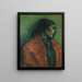 Paloma - Isidre Nonell — gerahmtes Bild an der Wand