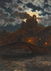 Auf den Ufern bei Dämmerung - Ivan Fedorovich Choultse — Ansicht des Kunstwerks