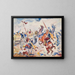 Hussards en combat - Ivan Ivanec — gerahmtes Bild an der Wand