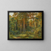 Der Mühle im Wald - Ivan Ivanovich Shishkin — gerahmtes Bild an der Wand