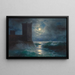Tours génoises en mer Noire - Ivan Konstantinovich Aivazovsky — gerahmtes Bild an der Wand