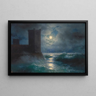 Ivan Konstantinovich Aivazovsky - Genoese towers in the Black Sea.webp