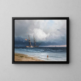 Ivan Konstantinovich Aivazovsky - Ship by the Shore.webp