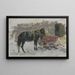 Pferd und Karren - Ivan Semenovich Kulikov — gerahmtes Bild an der Wand