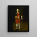 Portrait de William George Fairmore - Ivan Vishnyakov — gerahmtes Bild an der Wand