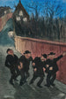 Promeneurs nocturnes - Ivar Arosenius — Ansicht des Kunstwerks