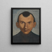 Portrait d'Axel Törneman - Ivar Arosenius — gerahmtes Bild an der Wand