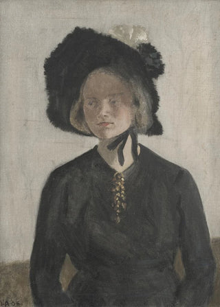 Ivar Arosenius - The Artists Wife Eva.webp