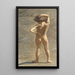 Fausto Studie eines nackten Jungen - JAG Acke — gerahmtes Bild an der Wand