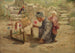 Japanischer Junge beim Bau eines Kriegsschiffs - J Charles Arter — Ansicht des Kunstwerks