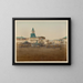 Platz in Moskau - J Daziaro — gerahmtes Bild an der Wand