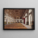 Die Marmorsaalsaal des Palais Royal in Berlin - J Jaunbersin — gerahmtes Bild an der Wand