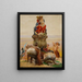 Anbetung der Madonna - Jacek Malczewski — gerahmtes Bild an der Wand