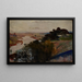 Landschaft an der Weichsel - Jacek Malczewski — gerahmtes Bild an der Wand