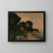 Landschaft - Jacek Malczewski — gerahmtes Bild an der Wand