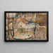 Landschaft mit Brunnen - Jacek Malczewski — gerahmtes Bild an der Wand