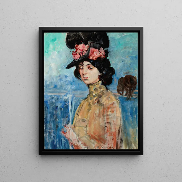 Jacek Malczewski - Portrait of Zofia Atteslander.webp