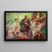Saint François - Jacek Malczewski — gerahmtes Bild an der Wand