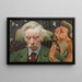 La Note inconnue - Jacek Malczewski — gerahmtes Bild an der Wand