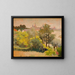 Ansicht von Krakau vom Zwierzyniec - Jacek Malczewski — gerahmtes Bild an der Wand