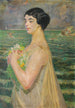 Frau am Meer - Jacek Malczewski — Ansicht des Kunstwerks