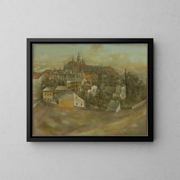 Wawel - Jacek Mierzejewski — gerahmtes Bild an der Wand